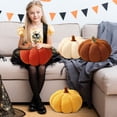 thumbnail image 7 of Cozy Pumpkin Theme Plush Doll Cartoon Character Rag Doll for Halloween Celebration Indoor Desktop Display Festive Soft Pillow, 11 Inch, 7 of 7