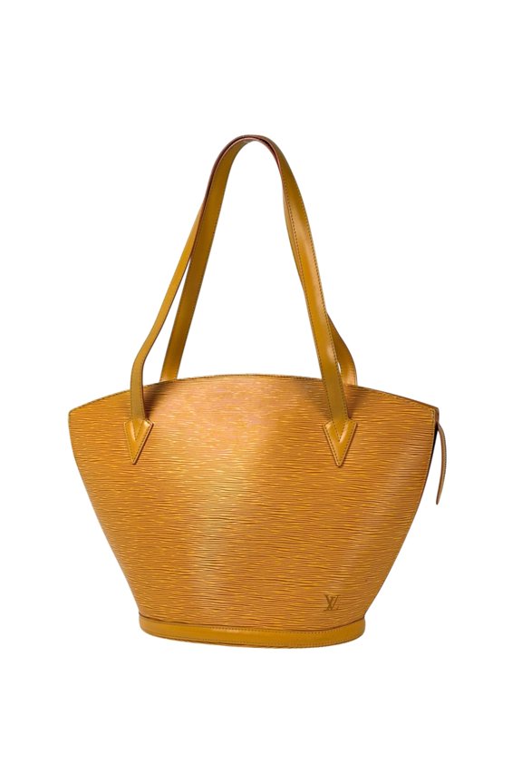 Pre-Owned Louis Vuitton Saint Jacques Shopping Tote Bag, Epi Leather, Tassili Yellow, M52269,...
