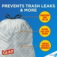 thumbnail image 2 of CloroxPro ForceFlex 13 Gallon Tall Kitchen Drawstring Trash Bags, 100 Ct (Package May Vary), 2 of 4