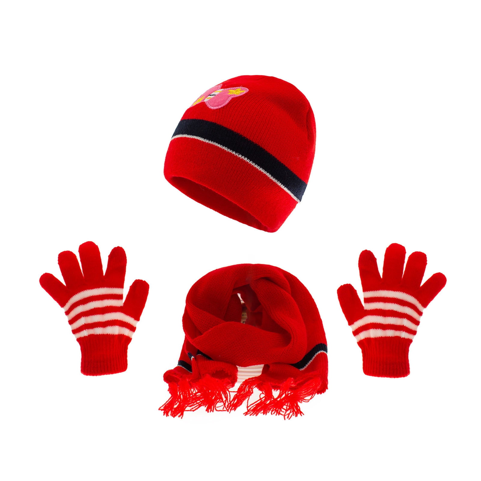 Lilgiuy Toddler Girl&boy Baby Infant Kids Cute Cartoon Embroidered Mark