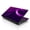 Abstract Purple, variant on LSS 17" Laptop Skin Cover with Colorful Leopard Print for HP Dell Lenovo Apple Asus - Fits 16.5" 17" 17.3" 18.4" 19"