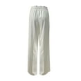 thumbnail image 4 of SIYUDAN Women'S Pants Women'S Casual Pants White Adult Pants For Women Womens Lightweight Pants High Waisted Pants With Pockets Summer Pants, 4 of 4