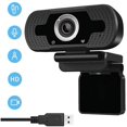 thumbnail image 1 of Cámara portátil de escritorio USB 1080P HD Webcam, Plug and Play Mini Vid, 1 of 4