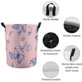 ANYWAY.GO Waterproof Foldable Laundry Hamper Pattern Butterfly Graphic