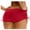 A-Red, variant on Womens Swim Shorts Stretchy Sporty Bathing Suit Bikini Bottoms Side Drawstring Boyshorts Board Shorts