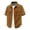 Coffee, variant on Mne's Dual Button Flap Chest Pocket Point Collar Button Down Short Sleeve Nylon Work Shirt, Regular Loose Fit Quick Dry Breathable Outdoor Casual Top