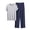 01Beige, variant on Mens Casual Lounge Pajamas Set Solid Short Sleeve Crewneck Sleepwear Long Pajama Pants Soft Comfy Pjs Sets for Big&Tall Men