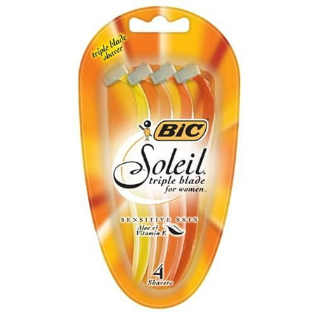 Bic Soleil Sensitive Skin Triple Blade Disposable Razor For Women 4