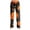 Earthy Yellow, variant on Womens Halloween Lounge Pants Loose Fit Sleep Pajama Bottoms Full Length Straight Leg Easy Wear Design Elastic Waist No Drawstring Comfy Home Bottoms Black L