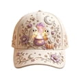 thumbnail image 2 of Hkoxplj Hat for Women Halloween Baseball Cap Cute Ghost Pumpkin Moon Print Adjustable Curved Brim Trucker Hat Soft Breathable Lightweight Hat for Party Daily Outdoor Fall Holiday Hat, 2 of 3