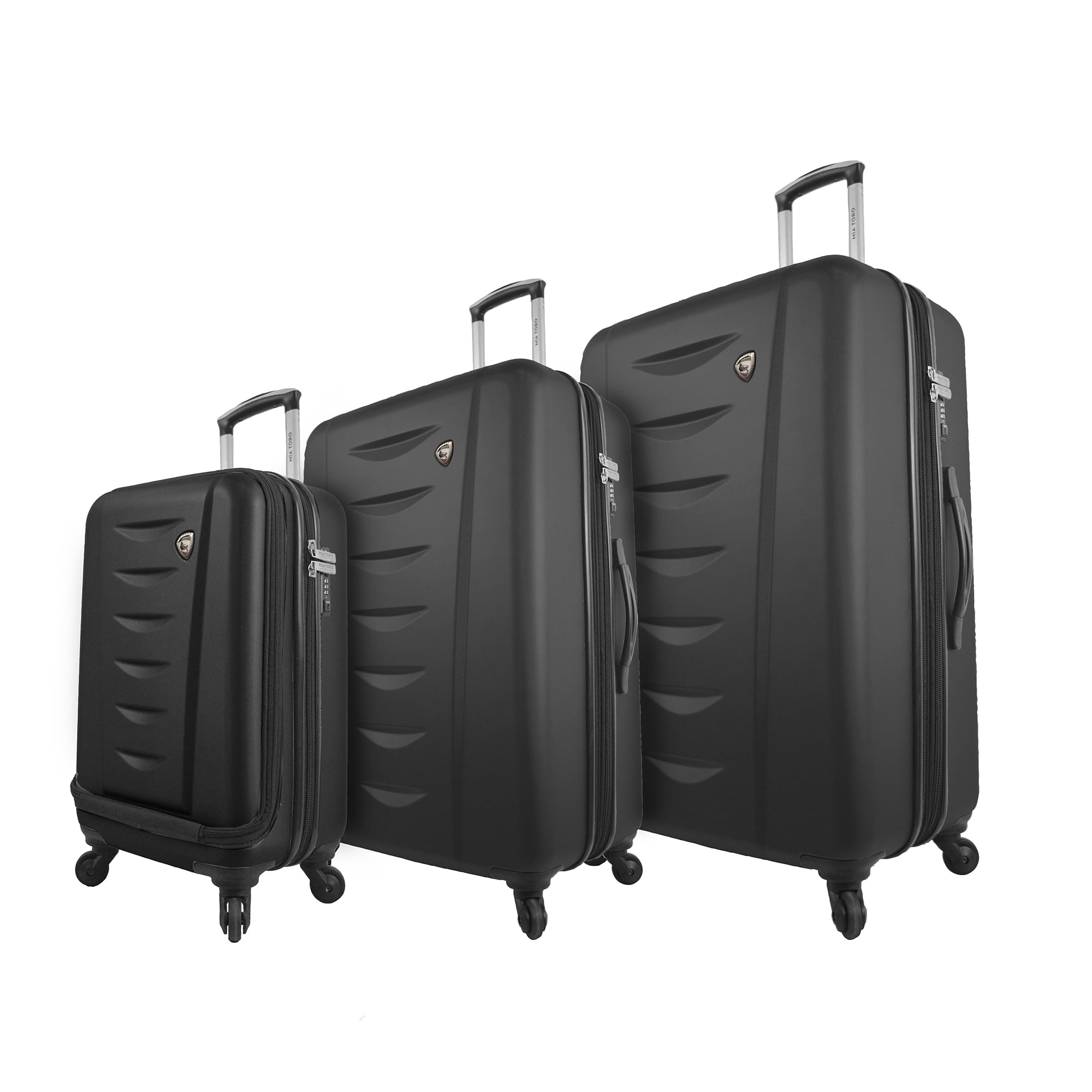 Mia Toro Italy M1014 03PC BLU Tasca Moderna Hardside Spinner 44