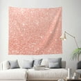 thumbnail image 2 of Daiia Rose Gold Glitter Pattern Tapestry 60x51 Inches Wall Hanging Tapestry Artistic Wall Hanging Bedroom Wall Decor Living Room Tapestry Dorm Room Decor, 2 of 9