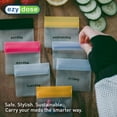 thumbnail image 5 of Ezy Dose Reusable Weekly Pill Pouch Set, Labeled, Multi-Color, 5 of 7