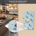 thumbnail image 5 of Yayeee Duplex Wall Plate 1-Gang 4.5"x2.7" Home Receptacle Light Switch Decorative Outlet Cover, Blue Ice Hockey, 5 of 7