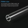 thumbnail image 4 of Unique Bargains Tube Rond en Acrylique Rigide Transparent 10mm ID x 12mm OD x 305mm Lot de 2, 4 of 6