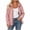 Pink, variant on Raincoats for Women with Hood Fall Lightweight Long Sleeve Trench Coats Solid Color Outdoor Golf Jackets with Pocket Beige XXXL