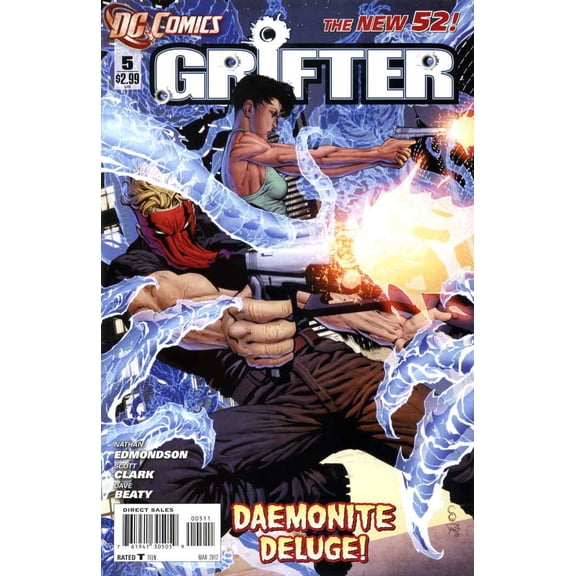 Grifter (3rd Series) #5 VF ; DC Comic Book