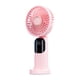 thumbnail image 1 of Ventilador eléctrico portátil Naiovety de ABS con niebla ajustable y poco ruido Rosa, 1 of 6