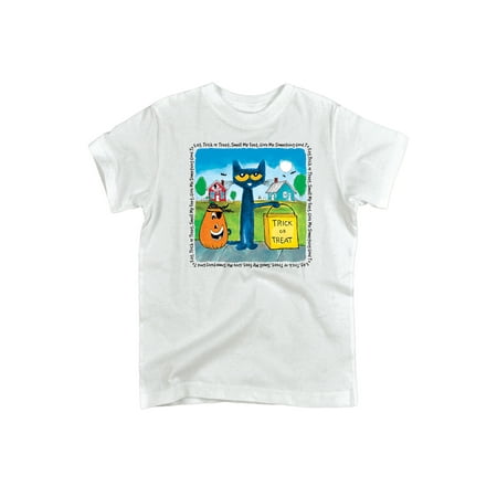 

Pete The Cat - Trick Or Treat - Toddler Short Sleeve Graphic T-Shirt