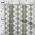 thumbnail image 1 of oneOone Cotton Silk Fabric Triangle & Hexagon Geometric Printed Fabric 1 Yard 42 Inch Wide, 1 of 4