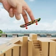 thumbnail image 2 of Finger Skateboard Set, 9 Pieces Random Selection Mini Finger Skateboard Professional Alloy Finger Skateboards Creative Gift Compatible with Children, 2 of 5