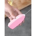 thumbnail image 5 of 1pc Electric Milk Frother Powered By 2pcs Aa Batteries, Household Mini Hand-Held Electric Egg Beater For Kitchen (Batteries Not Included), 5 of 5