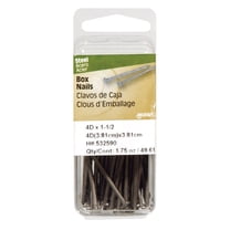 Hillman 3D 1-1/4 in. Box Bright Steel Nail Flat Head