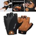 thumbnail image 4 of Guantes de de Medio Pesca Fitness Escalada 19x11cm shamjiam Guantes de medio dedo de ciclismo, 4 of 9