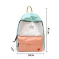 thumbnail image 3 of Nouveau Sac à Dos de Couleur Contrastante Décontractée pour Femmes de Mode, 3 of 6