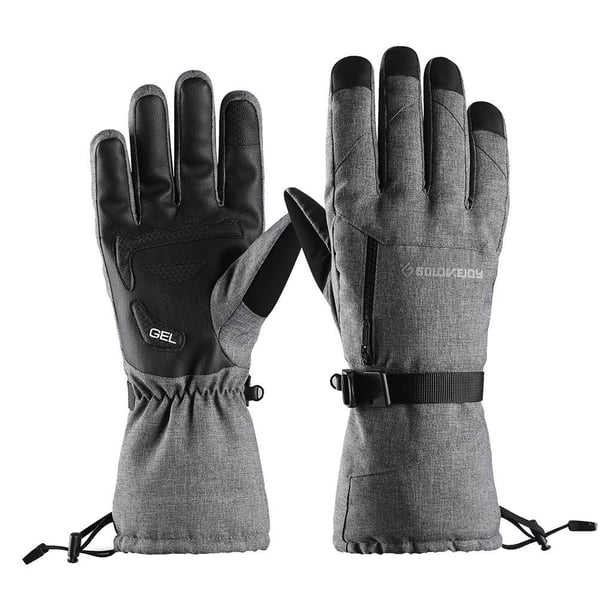 Guantes impermeables para ciclismo, deportes de invierno, esquí, snowboard, nieve. L