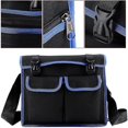 thumbnail image 4 of Bolsa de herramientas Stora de tela de buey con bolsillos verticales y hombro ajustable S(), 4 of 5