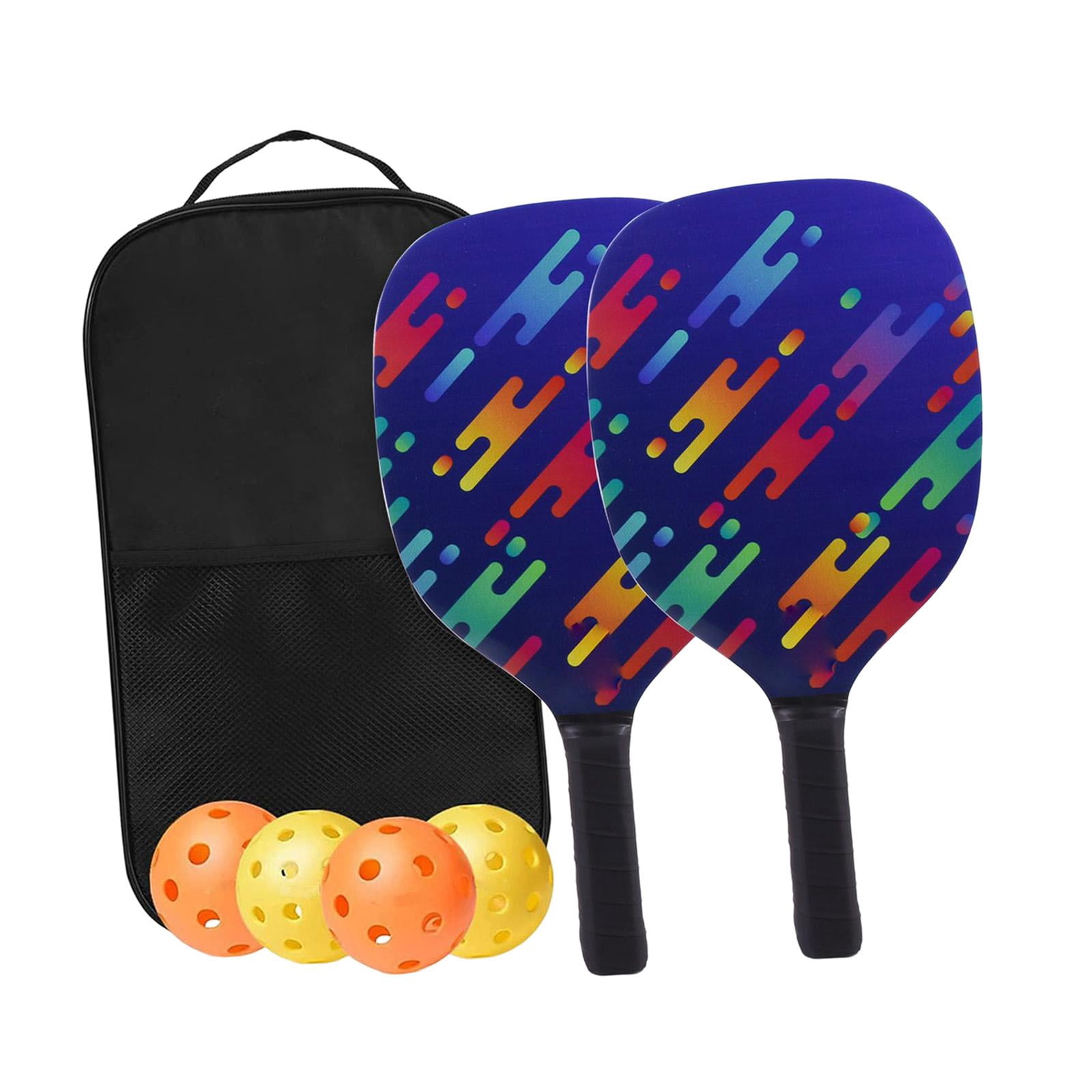 harayaa Portable Pickleball Paddle Set Gift Lightweight Pickleball Paddle for Indoor And 2 Paddles