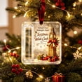 thumbnail image 2 of Christmas Cash Gift Holder Ornament, Clear Acrylic Roll Up Money Holder with Velvet Ribbon for Christmas Tree Holiday Gift Giving, 2 of 5