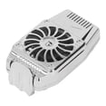 thumbnail image 4 of Phone Clip Cooler, ABS Low Operation Noise Compact Size Long Usage Time Phone Radiator Rapid Cooling  For Game Room Silver, 4 of 8