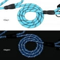 thumbnail image 5 of PLUTUS PET Double Handle Rope Dog Leash 6ft Long, Padded Traffic Handle, Heavy Duty and Reflective, Training Leash for Medium Large Dogs, Sky Blue, 5 of 6