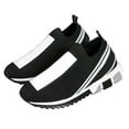 thumbnail image 2 of Zapatillas de tenis Nikou negras 42 con parte superior de malla transpirables antideslizantes, 2 of 13