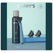 Harry's Holiday Gift Set with Limited-Edition Flurry Blue Razor Handle