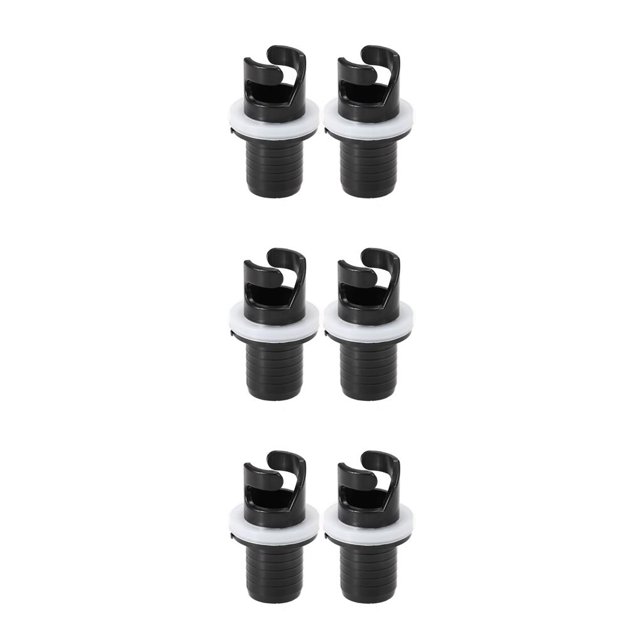 Sidaley Pack of 2 Valve Adapter Handy Rubber Installation Inflatable Tools Gasket Water Kayak Accessories Craftsmanship Hose Connector Type1
