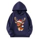 thumbnail image 3 of Sudaderas con capucha para niños y niñas, sudaderas casuales de manga larga, lindas sudaderas de gran tamaño con bolsillo de polar, chaquetas para niñas, 3 of 4