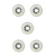 thumbnail image 3 of Ruedas de Patinaje en Línea Eigraketly 2 Piezas Soporte Mejorado Blanco 72 mm, 3 of 6