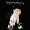 thumbnail image 3 of Guantes para mujer Invierno Pantalla táctil Mensajes de texto Teléfono Guantes a prueba de viento, 3 of 6