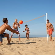 Franklin Sports Volleyball Set with Portable Net + Ball - Starter