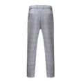 thumbnail image 5 of IWRICH Suit Sets for Men 2 Piece Long Sleeve Slim Fit Matching Sets One Button Wedding Party Outdoor Casual Fashion Outfits Grey XL, 5 of 8
