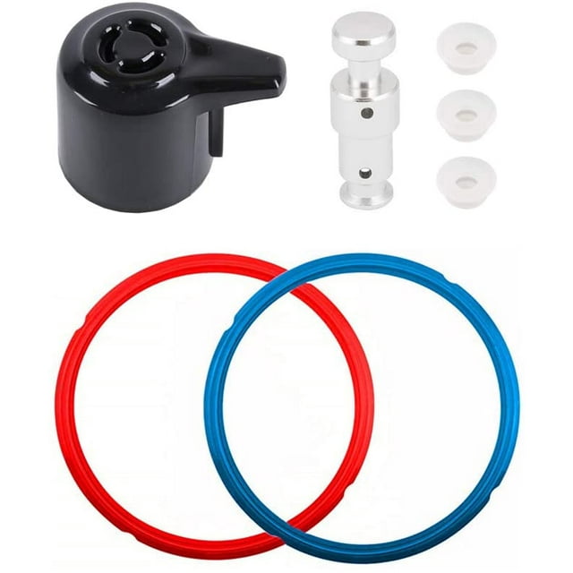 Parts Replacement for Instant Pot Duo 5, 6 Quart Qt Include Sealing Ring, Steam Release Valve and Float Valve Seal