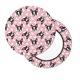 thumbnail image 2 of Balery French Bulldog Fundas de asiento para taburete de bar redondo de tela de terciopelo ajustables que protegen de arañazos y manchas para sillas de 14 a 17 pulgadas.-14 inch, 2 of 7