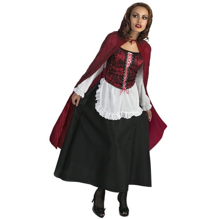 Red Riding Hood Halloween Adult Costume - One