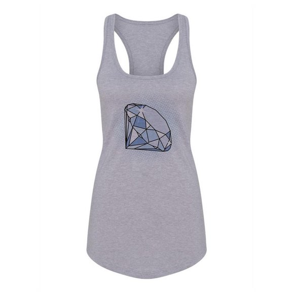 A Diamond Racerback Tank Women -Image by Shutterstock, Female Medium