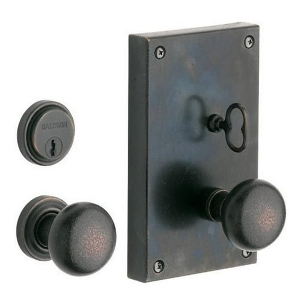 Baldwin 6550.RENT Keyed Entry Mortise Lock Single Cylinder