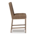 thumbnail image 4 of Signature Design by Ashley Walton Bridge Indoor/Outdoor Bar Stool, Set of 2, Driftwood, 4 of 6