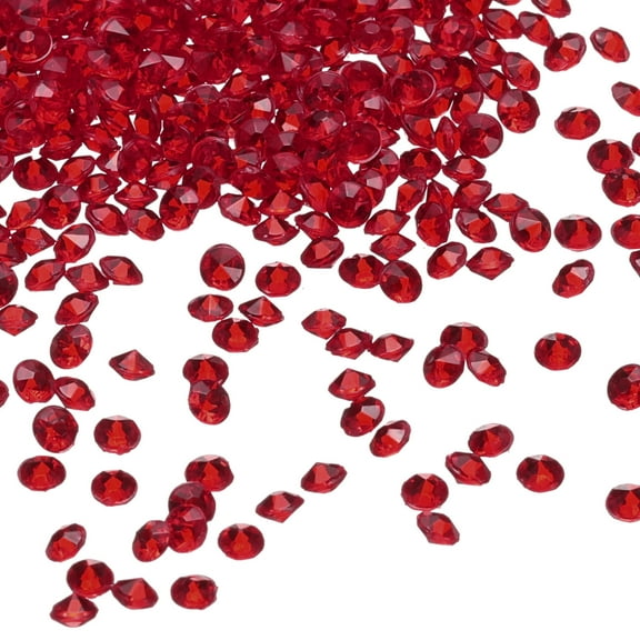 10000Pcs Wedding Table Scatter Confetti for arties, Table Centerpiece Decor, Bridal Shower Parties (Dark Red, 3mm)